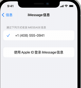 靖远apple维修iPhone上无法正常发送iMessage信息