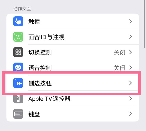 靖远苹果14维修店分享iPhone14 Plus侧键双击下载功能关闭方法 