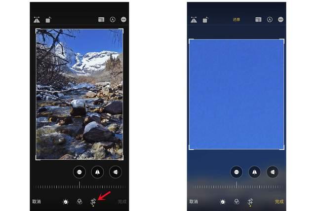 靖远苹果手机维修分享iPhone手机如何使用裁剪功能隐藏照片 