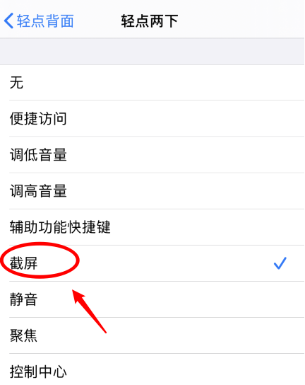 靖远苹果手机维修分享iPhone12如何启用双击截屏 